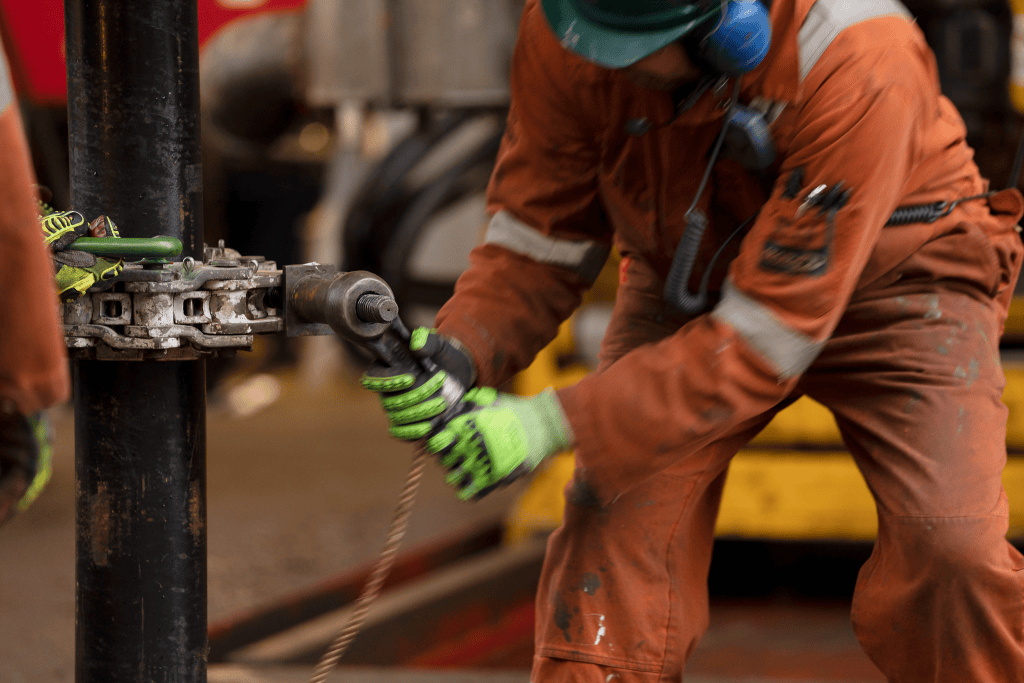 industrial photographer industrial photography of BP offshore platform industrial photography showing live operations