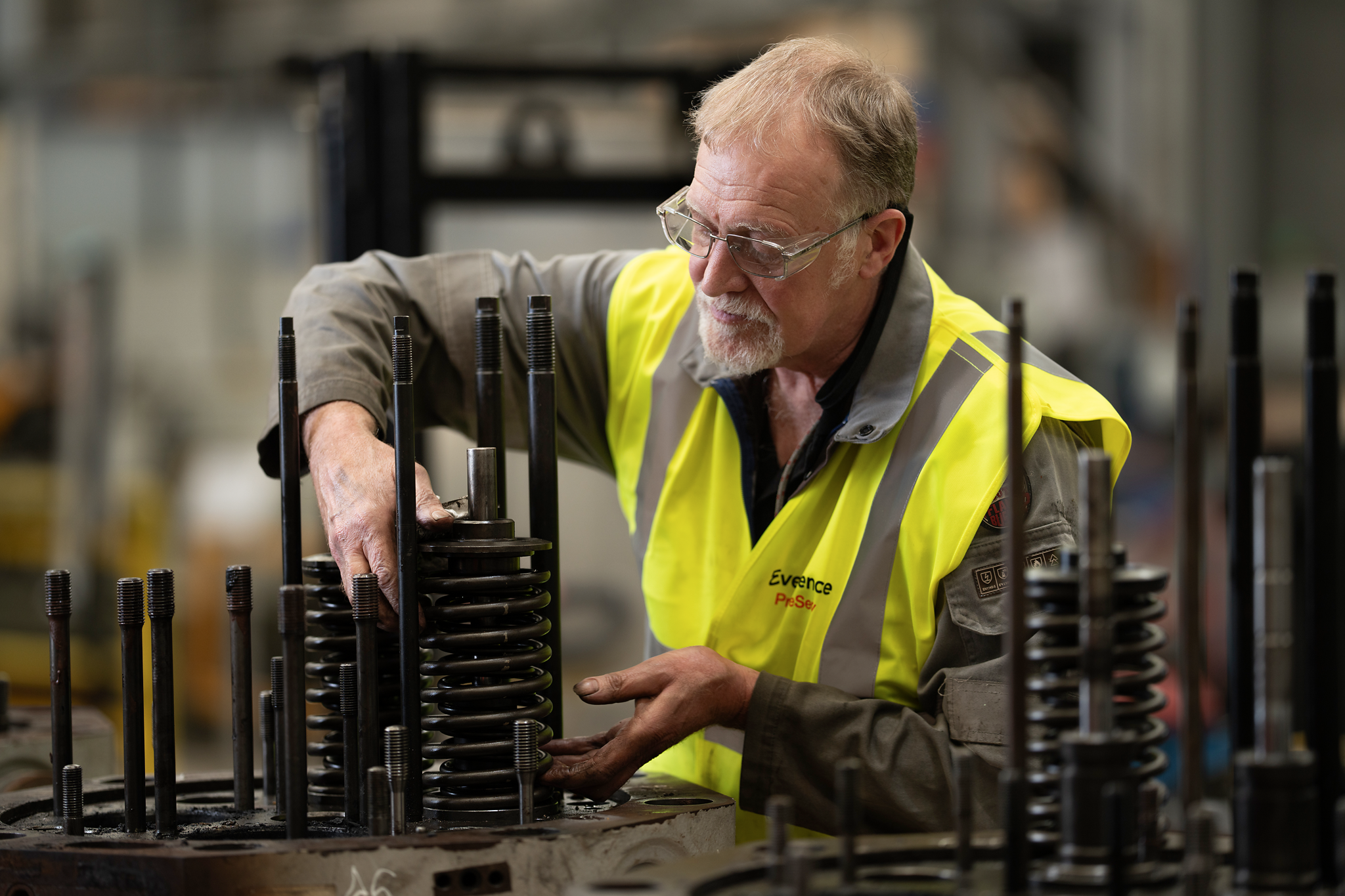 Everllence technical workshop interior Manchester