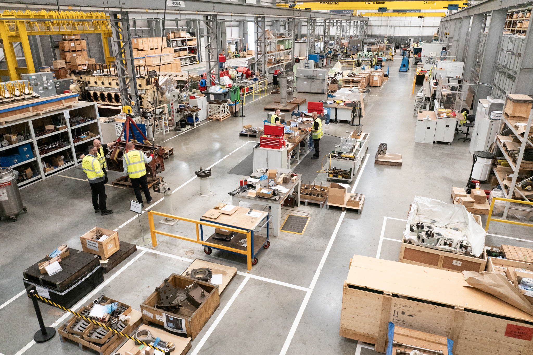 Everllence engine workshop tooling and equipment
